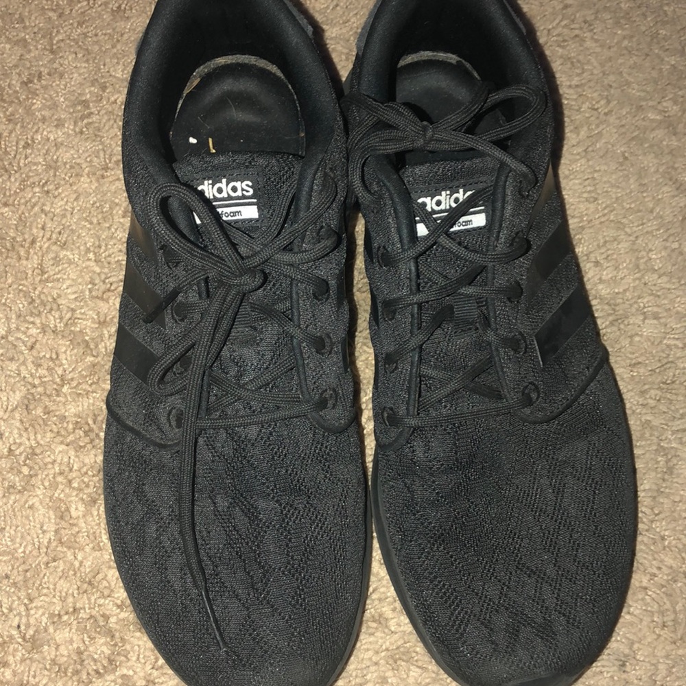 Adidas black shoes